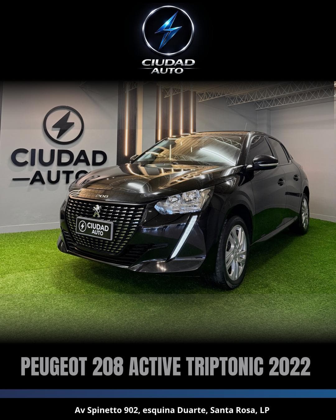 PEUGEOT 208 ACTIVE TRIPTONIC